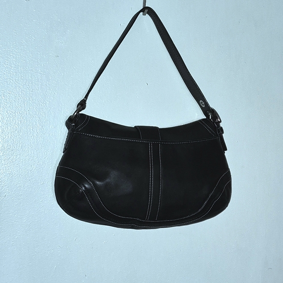 Coach Y2K Soho Black Leather Shoulder Bag - Picture 13 of 13